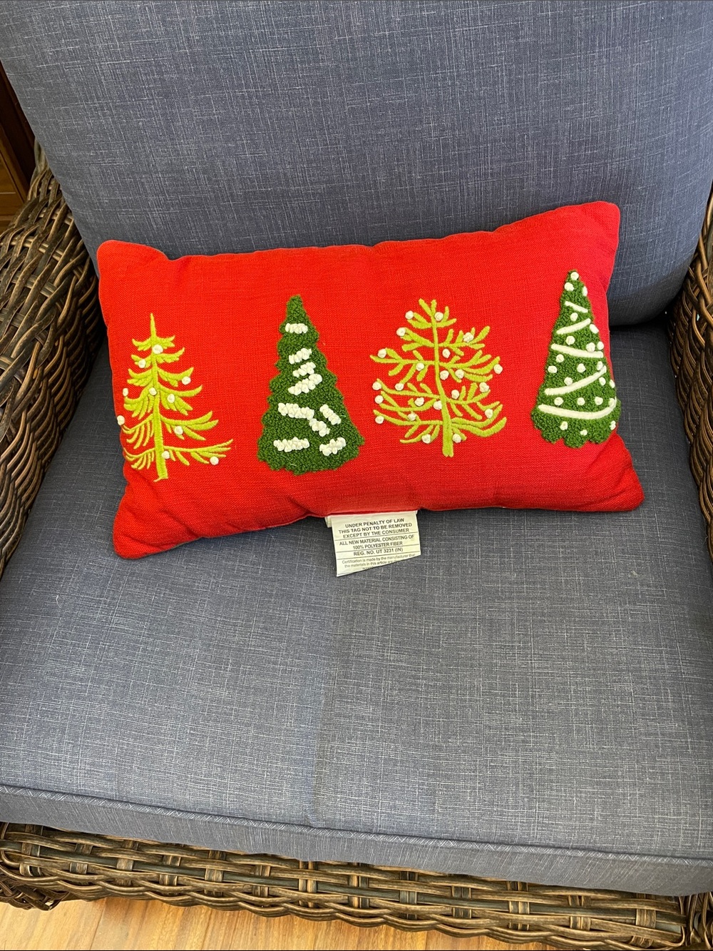 Christmas decorative pillow